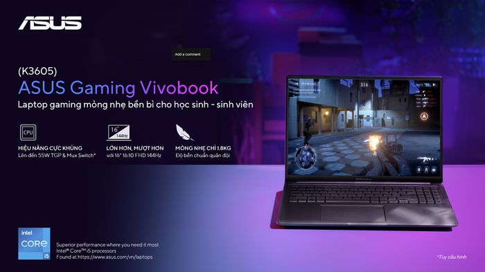 ASUS Gaming Vivobook (K3605)