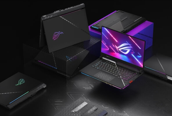 Laptop Asus ROG Gaming sở hữu hiệu suất xử lý mạnh mẽ