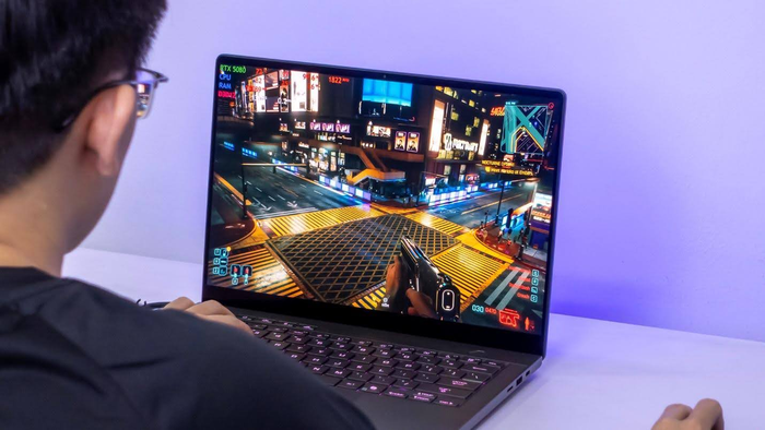 Laptop gaming AI mỏng nhẹ, hiệu năng cao