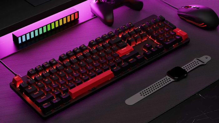 Lemokey X2 Red Blacklight cho độ bền ấn tượng