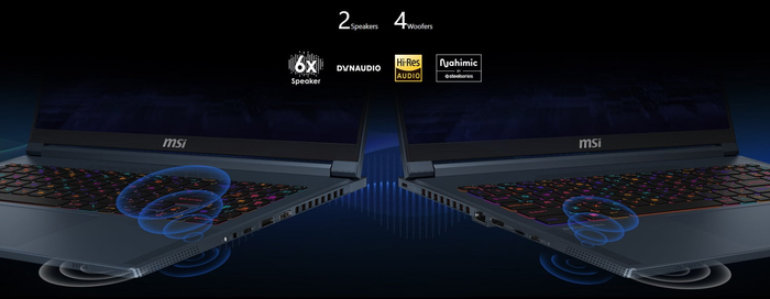 Âm thanh Dynaudio sống động, kích thích mọi giác quan