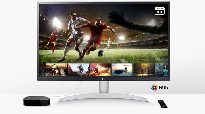 Màn hình LG 27UP600 có kích thước 27inch, IPS với tần số quét 60Hz