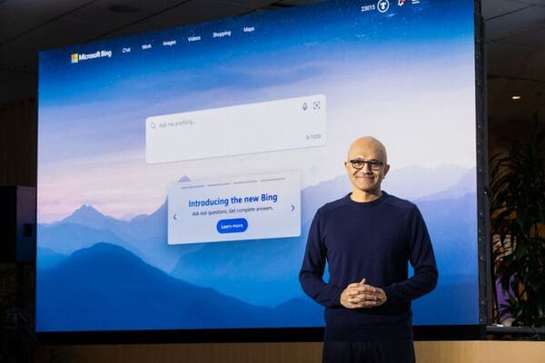 Microsoft công bố hỗ trợ AI cho công cụ Bing 