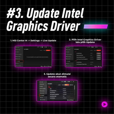 MSI CLAW cập nhật driver cho trải nghiệm mượt mà