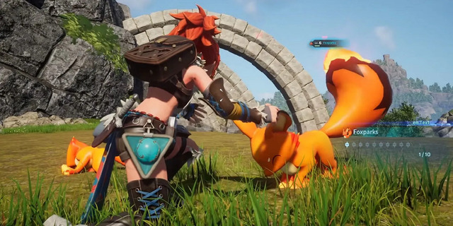 Người chơi có thể bắt và thuần hoá các Pal khi chơi