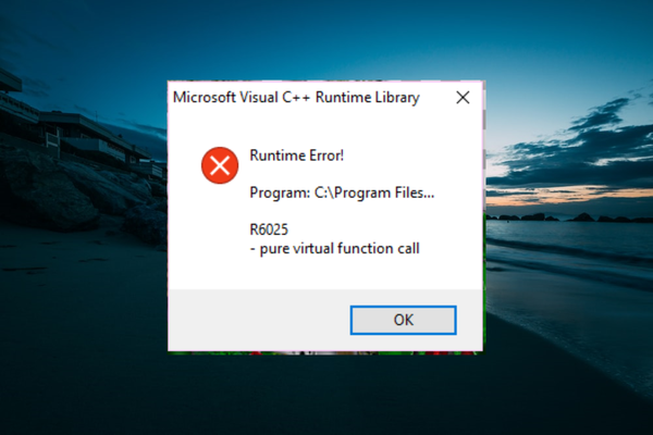 Runtime Error là lỗi phần mềm thường gặp