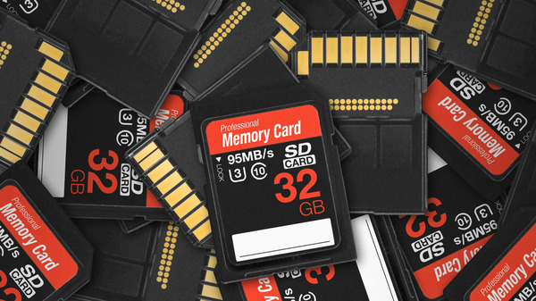 SD card được sử dụng phổ biến trong các thiết bị điện tử