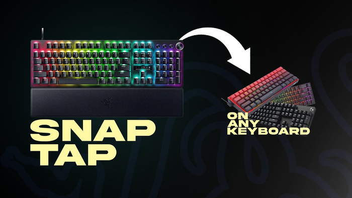 Snap Tap được ứng dụng trên một số bàn phím Razer