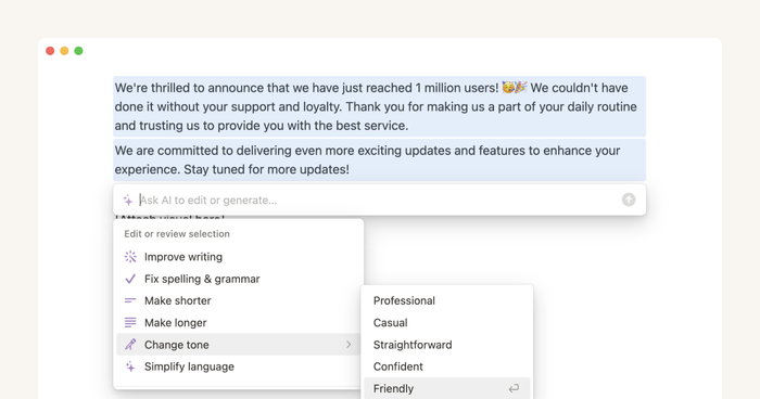 Tăng hiệu quả công việc với công cụ và template