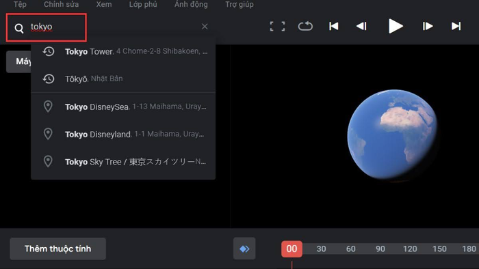 Tìm địa điểm phù hợp