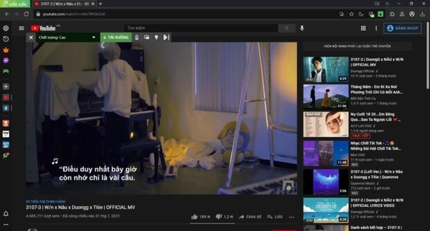 Trải nghiệm trình duyệt Cốc Cốc