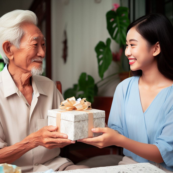 Trao yêu thương cho bố nhân ngày 19/11