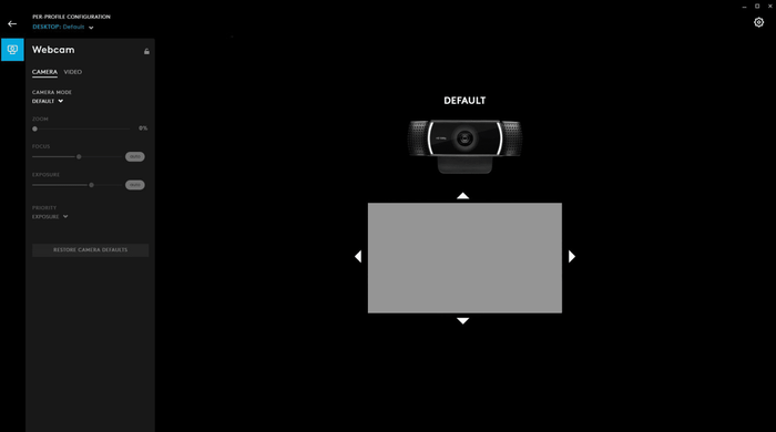 Tuỳ chỉnh livestream sắc nét phần mềm Logitech G Hub