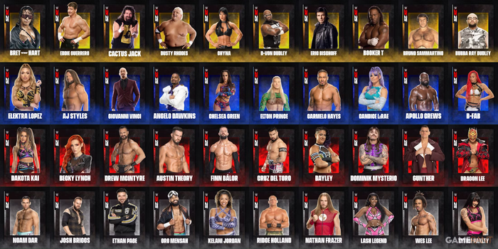WWE 2K25 mang đến danh sách nhân vật đồ sộ nhất từ trước đến nay