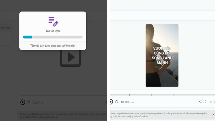 Xuất bản video từ Fliki AI