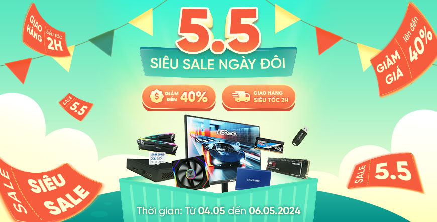 Siêu Sale ngày đôi - 5.5