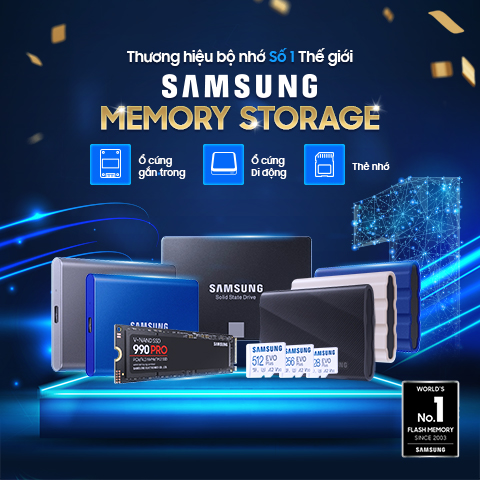 Samsung Storage - Thương hiệu số 1