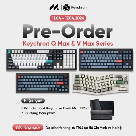 Pre-Oder-Keychron Qmax - Vmax