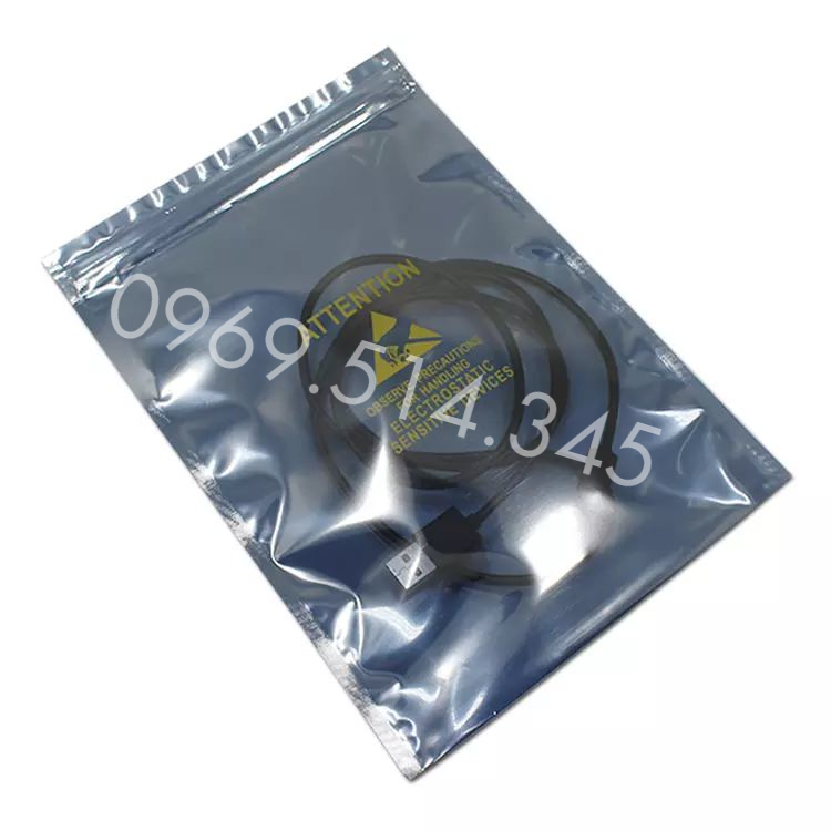 Bao zip tĩnh điện bảo vệ con hàng với sự ảnh hưởng của môi trường bên ngoài