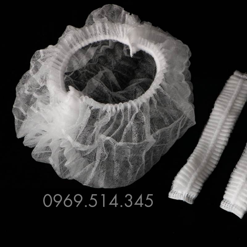 Là bao bọc dùng trong phòng sạch nên mũ con sâu vải không dệt chỉ được dùng 1 lần