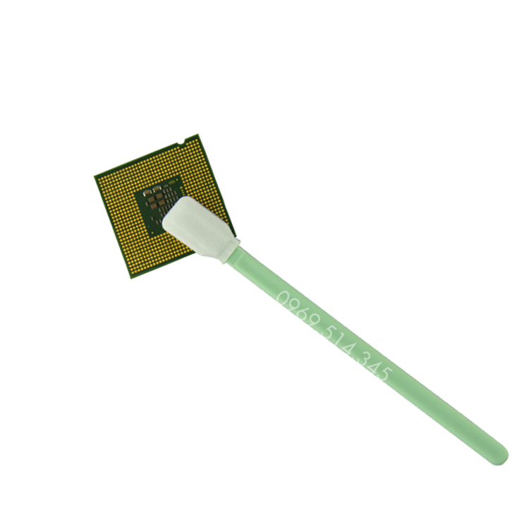 Que bông vải sợi giúp công nhân lau chùi sản phẩm tiện lợi hơn