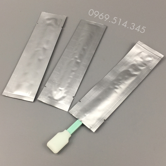 Tăm bông đầu dẹt đóng túi 1 chiếc