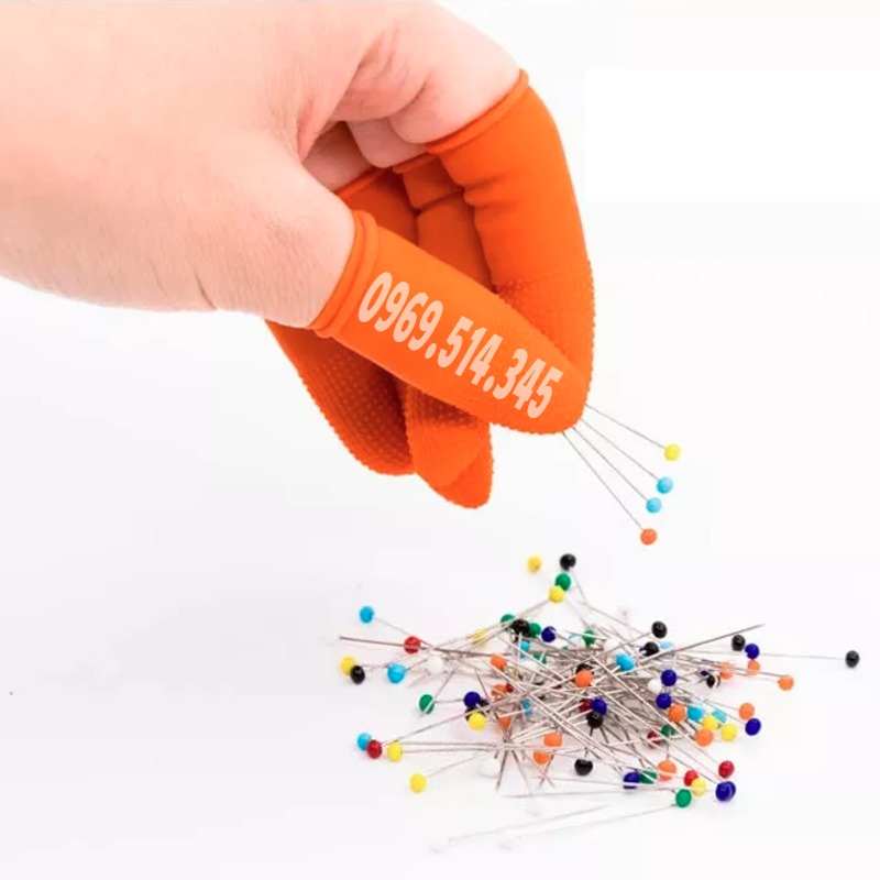 Bao tay ngón khả năng chống thâm mồ hôi và khó xuyên thủng từ loại cao su Acrylonitrile-butadiene