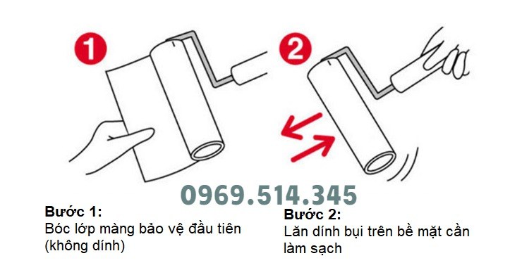 Các bước sử dụng cây lau bụi phòng sạch rõ ràng, đơn giản giúp ai cũng tự tin cầm trên tay để làm việc 