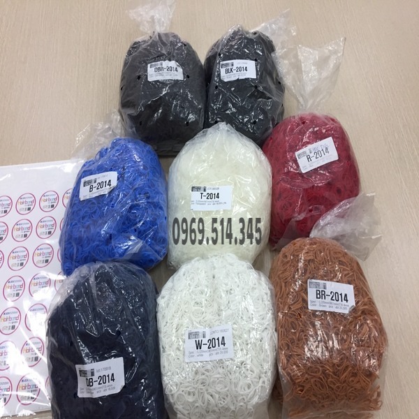 Màu sắc dây chun đa dạng từng mẫu mã