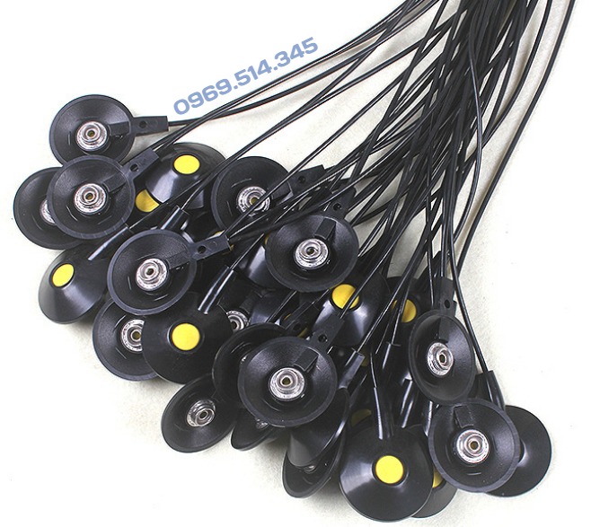 Dây tiếp điện màu đen dạng thẳng