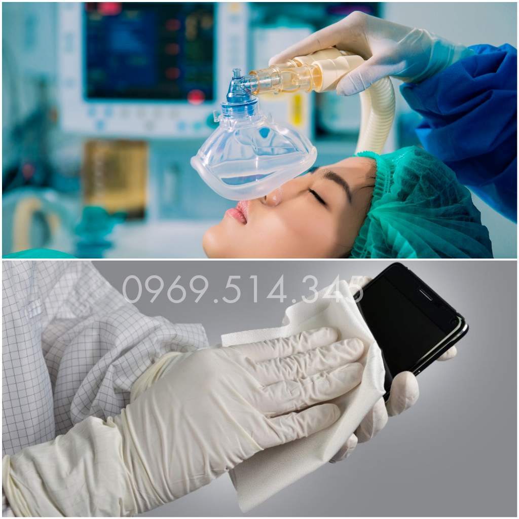 Ứng dụng trong môi trường y tế tránh bị lây chéo bệnh nhiễm khuẩn, bảo vệ sức khỏe con người