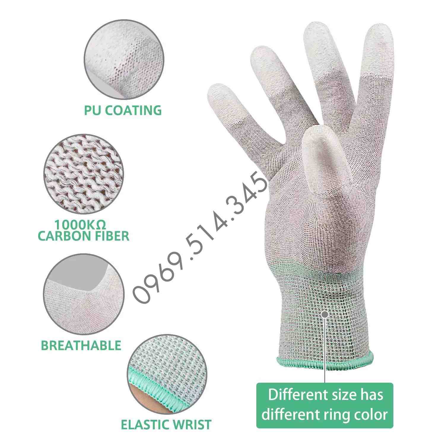 Bao tay được sản xuất theo quy trình sẽ không gây hại cho sức khỏe con người