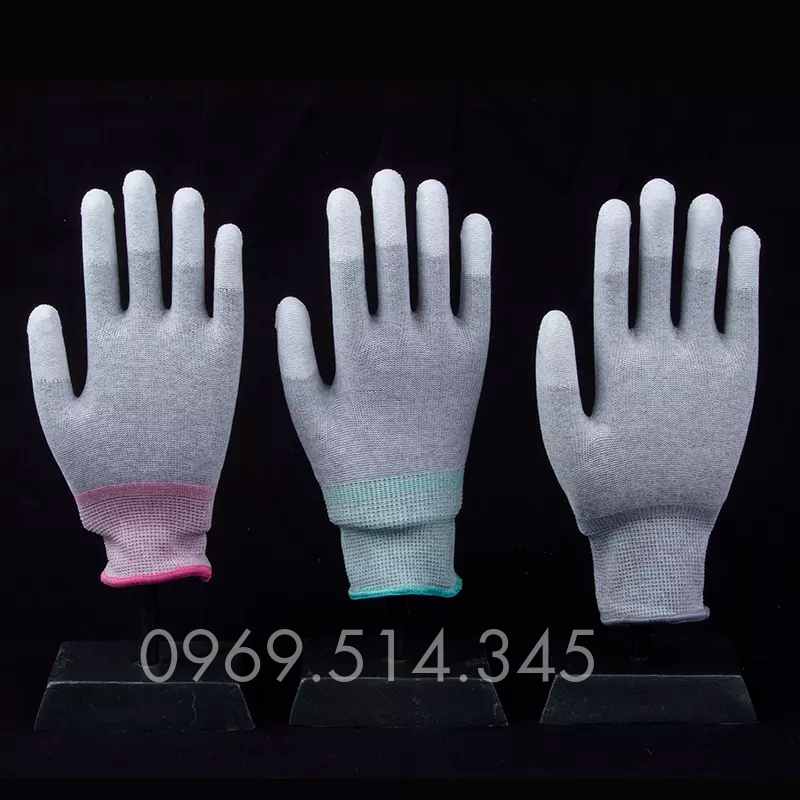Bao tay nhám đầu ngón có nhiều màu giúp người dùng phân biệt dễ dàng hơn khi mỗi đôi với mỗi công việc