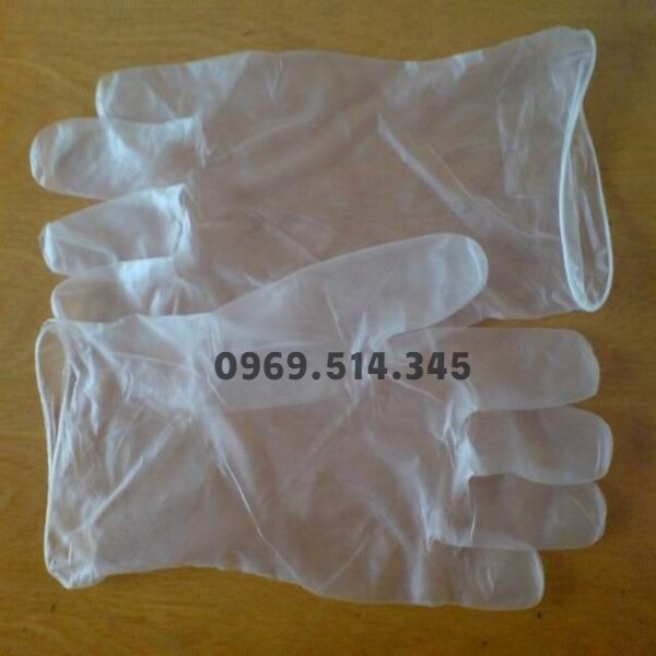 Găng tay Vinyl được tổng hợp từ PVC, không chứa amin, an toàn cho bàn tay người tiêu dùng.