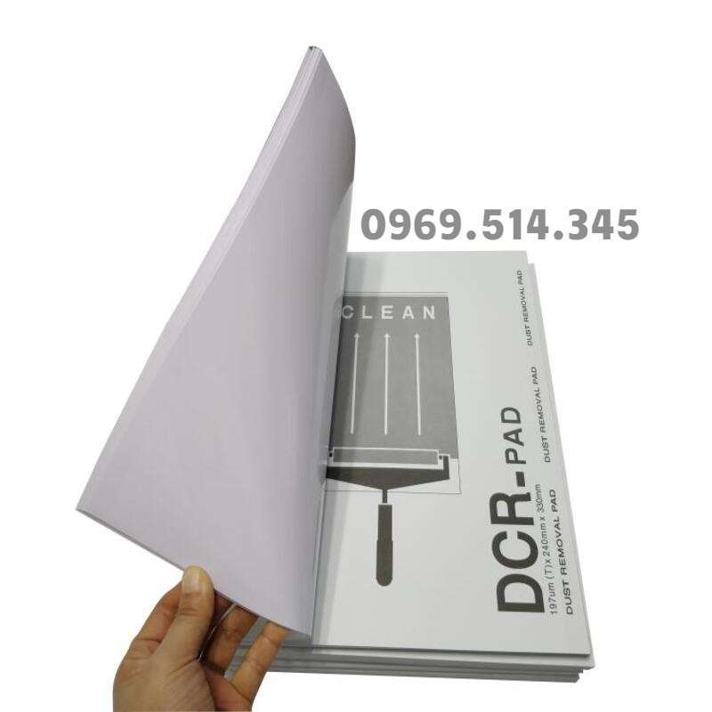 Giấy dính bụi phòng sạch không thể thiếu trong môi trường sản xuất