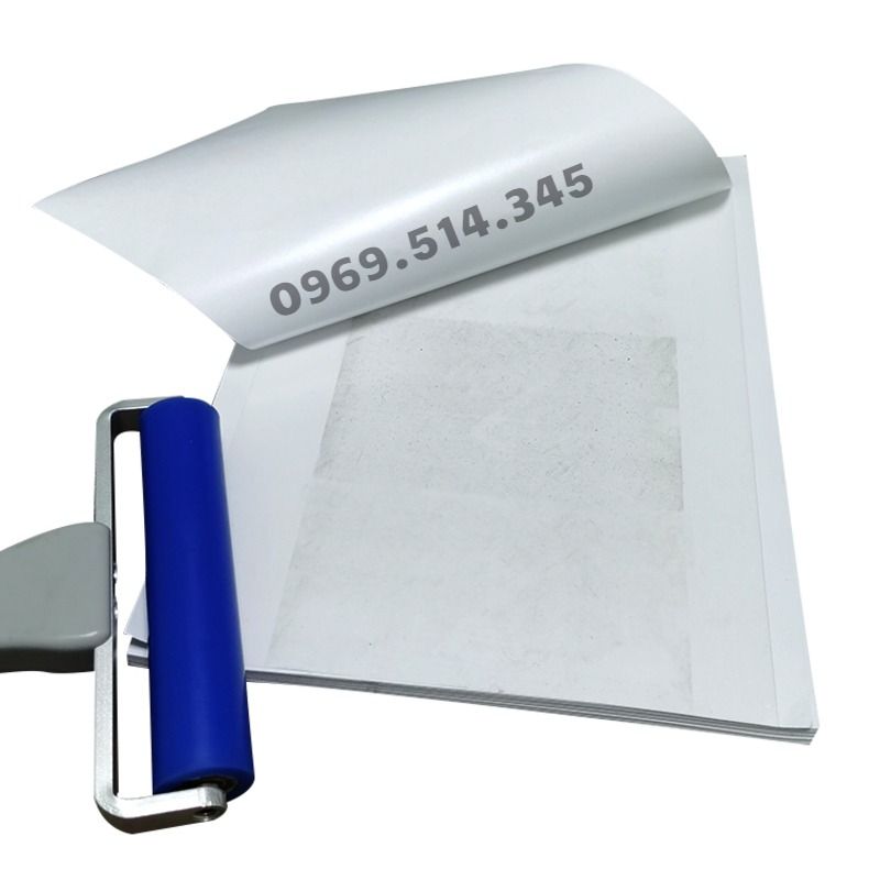 Giấy dính bụi giúp người dùng có thể tái sử dụng con lăn