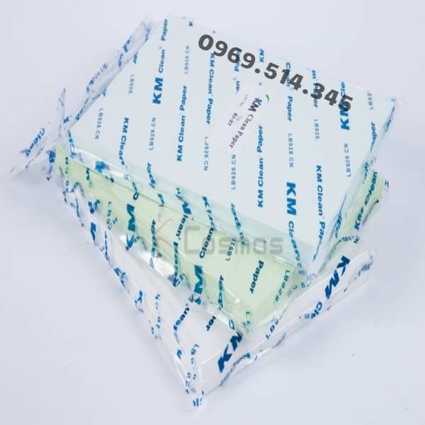 Giấy phòng sạch bề mặt mềm, mịn đáp ứng chỉ tiêu phòng sạch