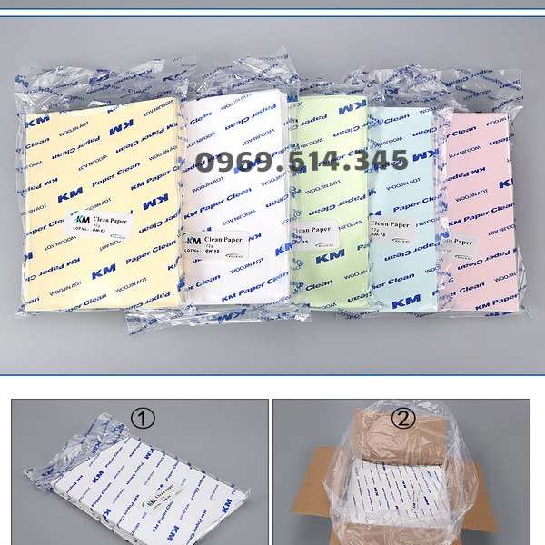 Giấy được tạo nên từ bột gỗ thực vật đảm bảo an toàn cho sức khỏe, môi trường