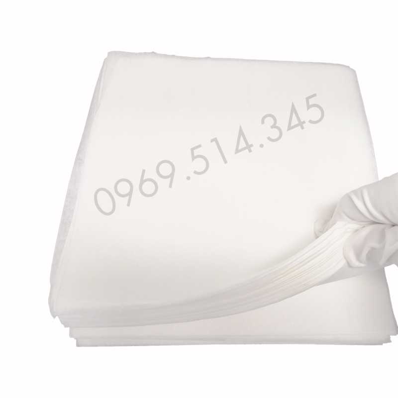 Giấy vải lau 0609 thiết kế từ polyester có độ bền cơ học cao