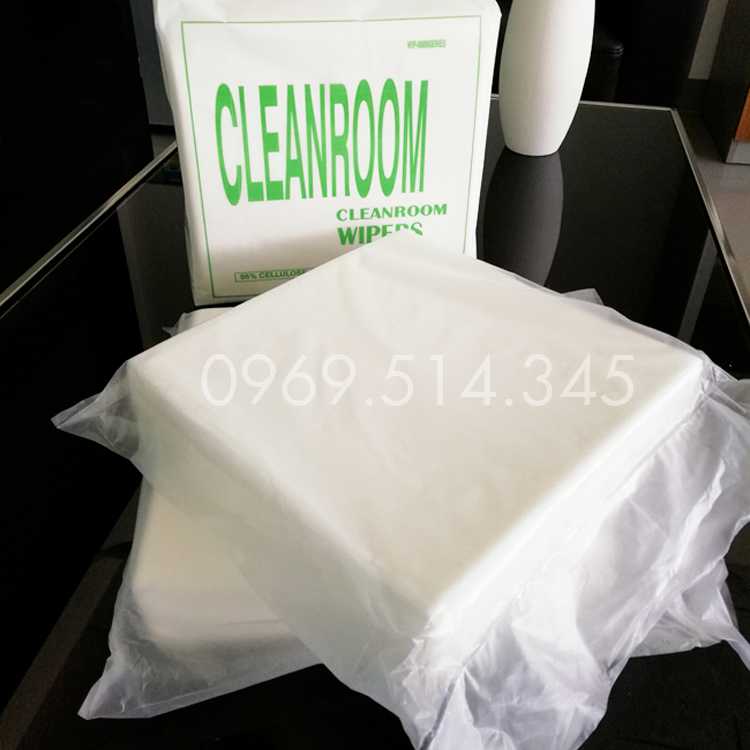 Miếng giấy lau phòng sạch được hút chân không an toàn và không dễ bị xé rách