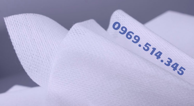 Ảnh chụp thực tế chất liệu sản phẩm giấu lau chùi phòng sạch BEMCOT M-3