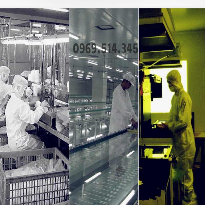 Ứng dụng trong môi trường phòng sạch