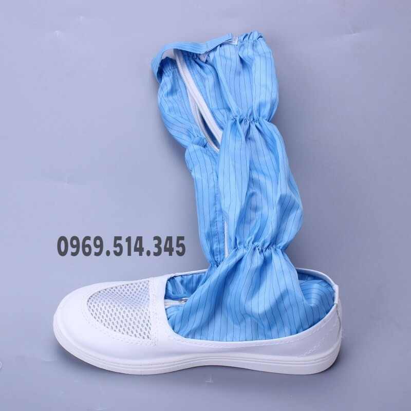 Giày chống tĩnh điện cao cổ có điểm cộng là loại giày có độ sạch cao nhất