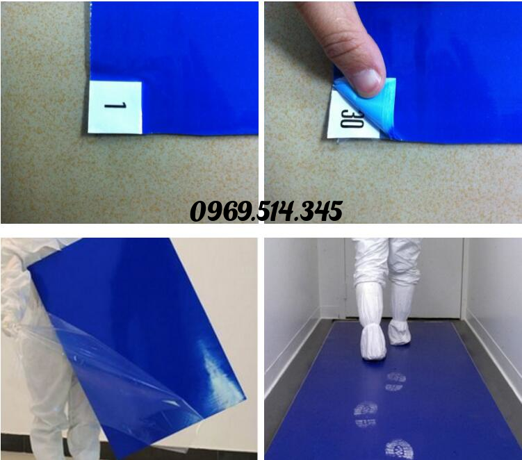 Màu xanh dương phổ biến ở Việt Nam