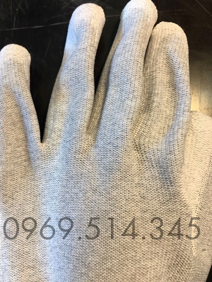 Găng tay sợi vải chịu nhiệt độ tốt từ sợi carbon