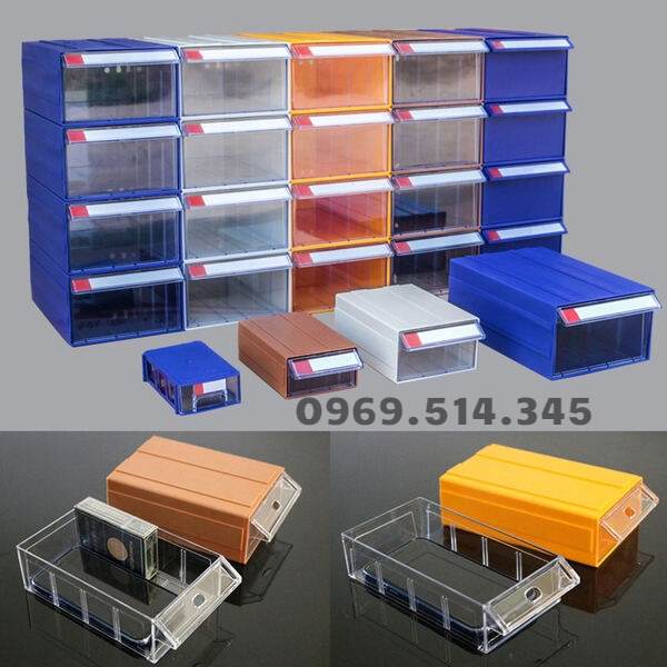 Hộp đựng linh kiện phòng sạch có nhiều gam màu cho khách hàng lựa chọn