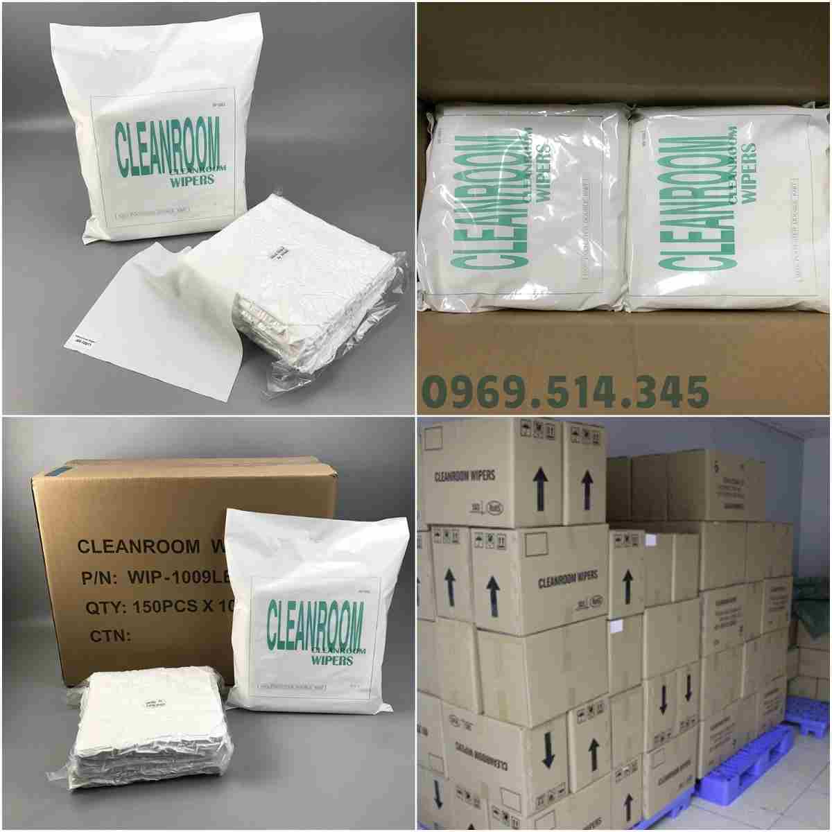 Quy trình đóng gói sản phẩm, khăn lau 1009 chĩnh hãng, chất lượng