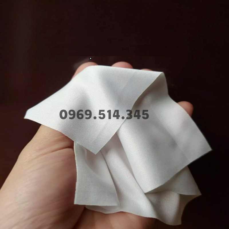 Vải lau mịn không gây xước, mất màu đối với con hàng