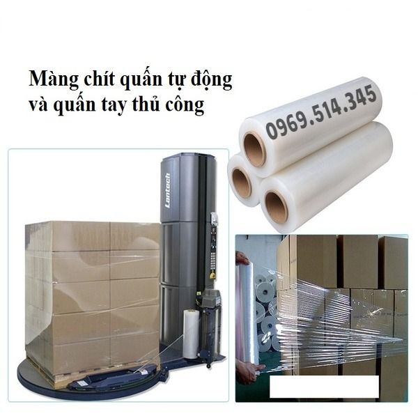 Thị trường có màng chít cuốn thủ công và màng chít cuốn tự động