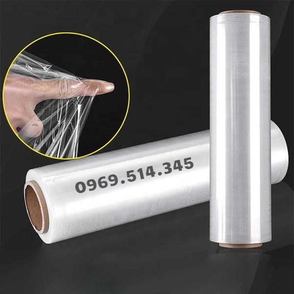 Màng bọc PE có độ co giãn cực tốt, làm từ 100% nhựa nguyên sinh